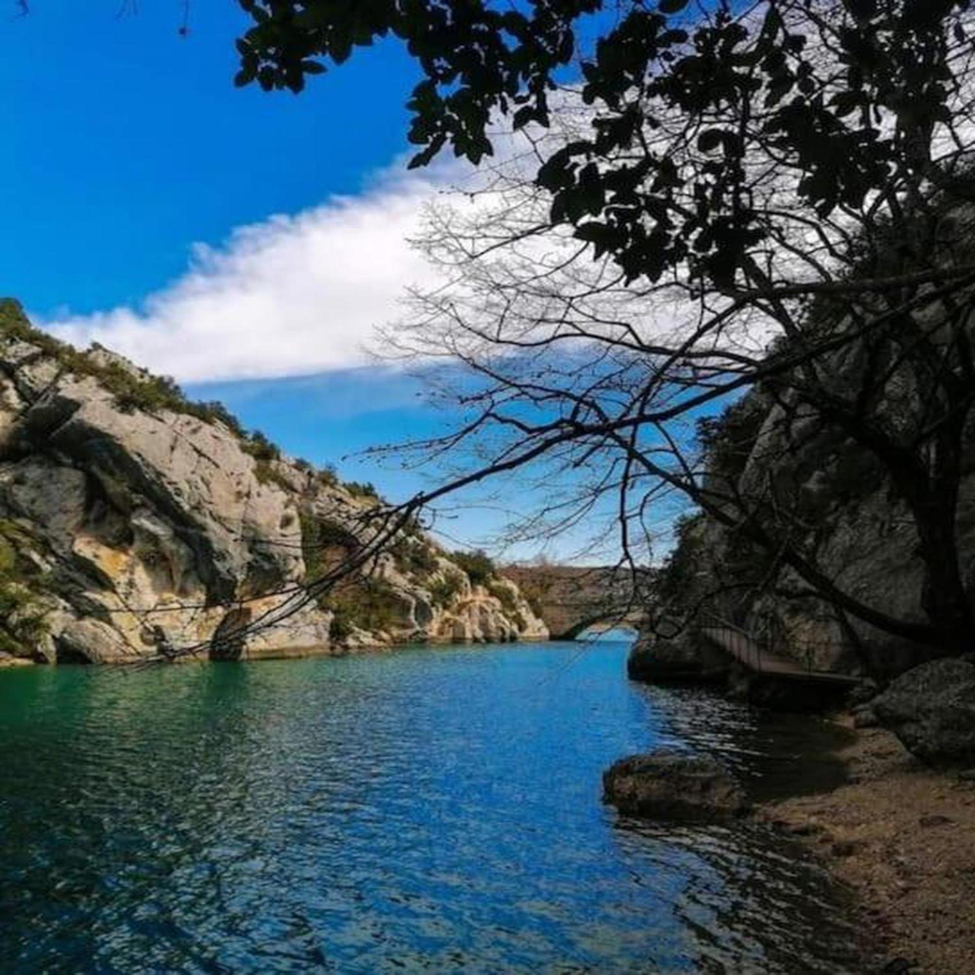 La Roulotte Du Verdon Quinson Exteriör bild